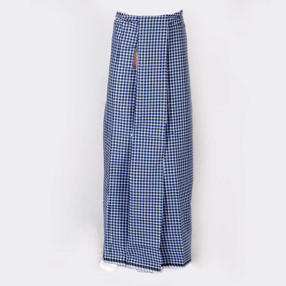 Diamond Small Checked Dark Blue Color
