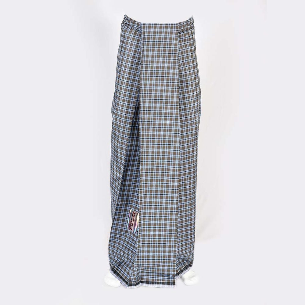 Diamond Medium Checked Dark Grey Color
