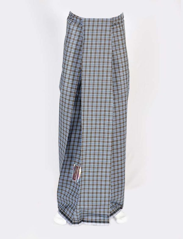 Diamond Medium Checked Dark Grey Color