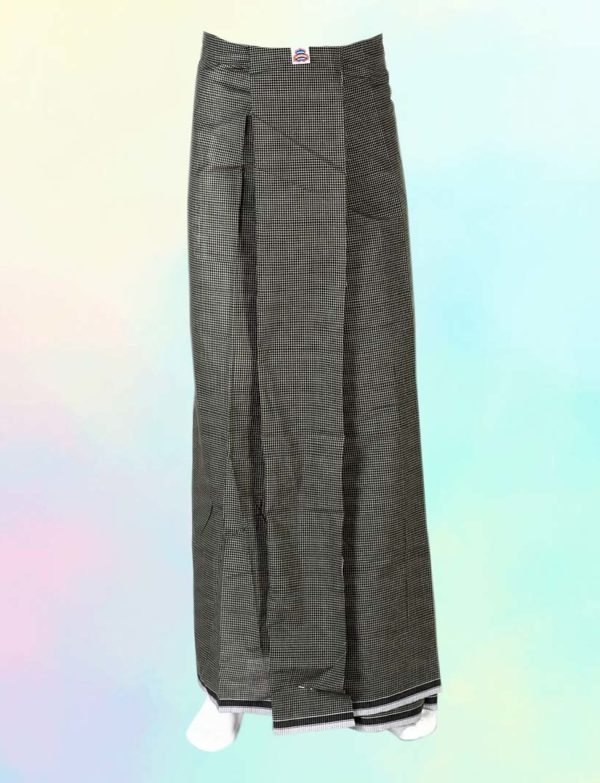 Executive Kasturi Checked Olive Green Color