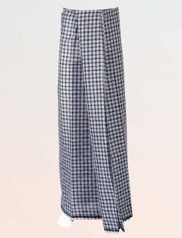 Super Small Checked Grey & Black Color