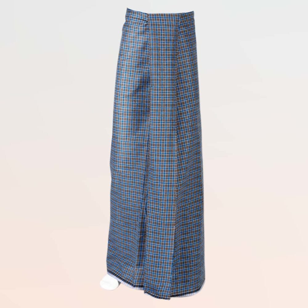 Super Medium Checked Grey Color