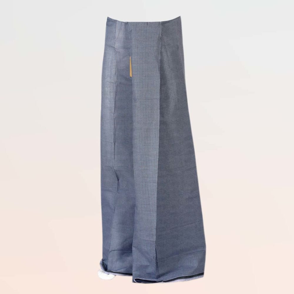 Super Small Checked Grey Color